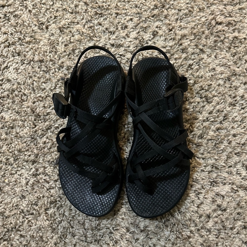 Black Vibram Sole ZX2 Yampa Sandals Size 8